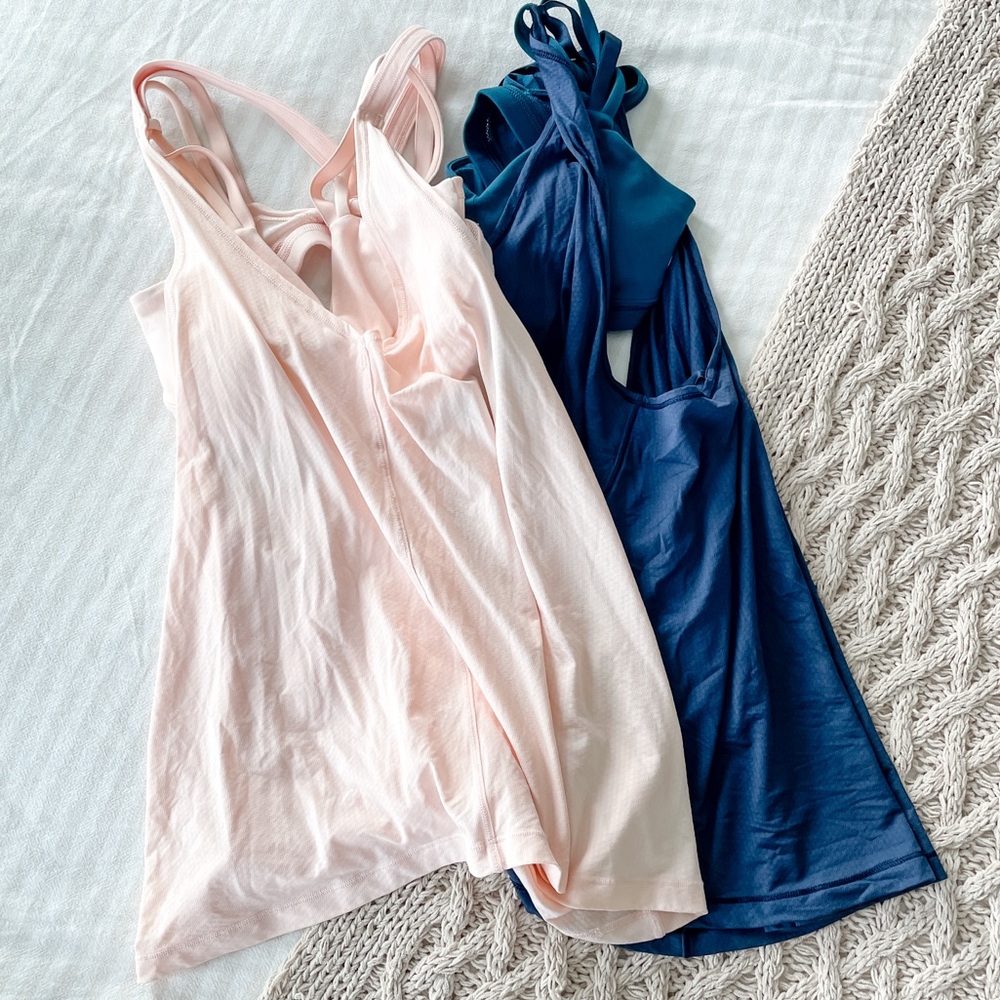 2 Lululemon Tanks Built in Bras